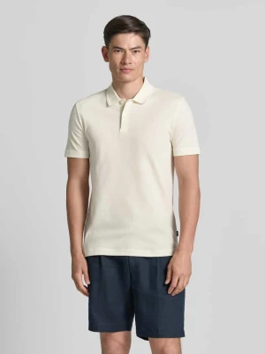 koszulka polo o kroju regular fit z mieszanki bawełny model 'PARLAY 240' Boss