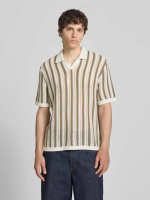 Koszulka polo o kroju regular fit z mieszanki bawełny model 'THUE' Only & Sons