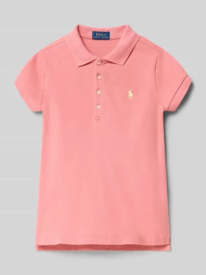 Koszulka polo o kroju regular fit z mieszanki bawełny Polo Ralph Lauren Teens