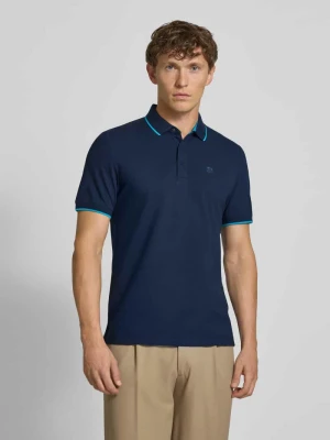 Koszulka polo o kroju regular fit z mieszanki bawełny s.Oliver RED LABEL