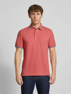 Koszulka polo o kroju regular fit z mieszanki bawełny s.Oliver RED LABEL