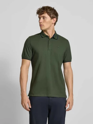 Koszulka polo o kroju regular fit z mieszanki bawełny s.Oliver RED LABEL