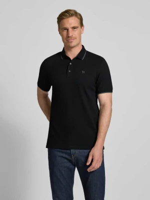 Koszulka polo o kroju regular fit z mieszanki bawełny s.Oliver RED LABEL