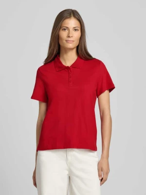 Koszulka polo o kroju regular fit z mieszanki bawełny s.Oliver RED LABEL