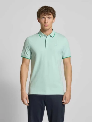 Koszulka polo o kroju regular fit z mieszanki bawełny s.Oliver RED LABEL