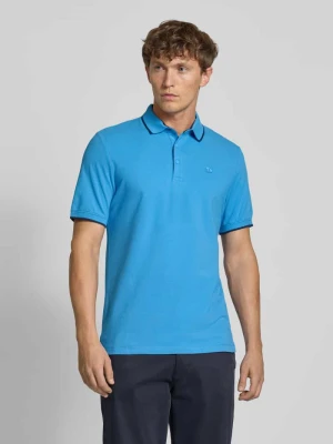 Koszulka polo o kroju regular fit z mieszanki bawełny s.Oliver RED LABEL