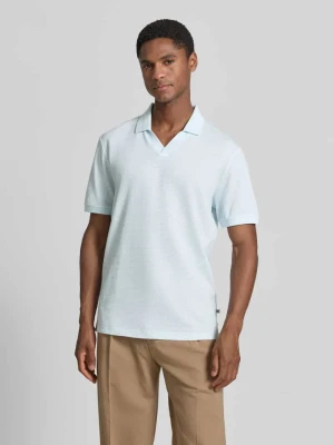 Koszulka polo o kroju regular fit z mieszanki bawełny s.Oliver RED LABEL