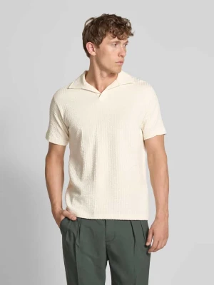 Koszulka polo o kroju regular fit z mieszanki bawełny Selected Homme