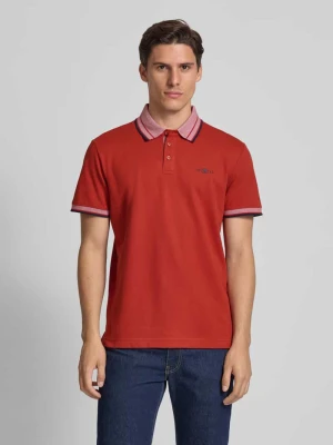Koszulka polo o kroju regular fit z mieszanki bawełny Tom Tailor