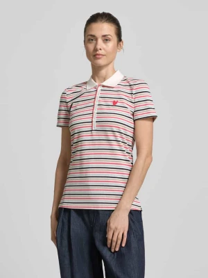 Koszulka polo o kroju regular fit z mieszanki bawełny Tom Tailor