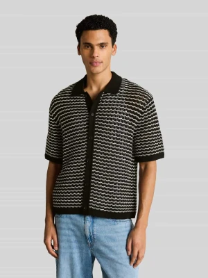 Koszulka polo o kroju regular fit z mieszanki bawełny Tom Tailor Denim