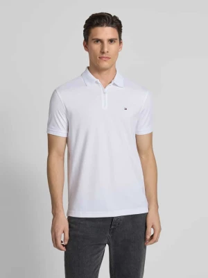 Koszulka polo o kroju regular fit z mieszanki bawełny Tommy Hilfiger