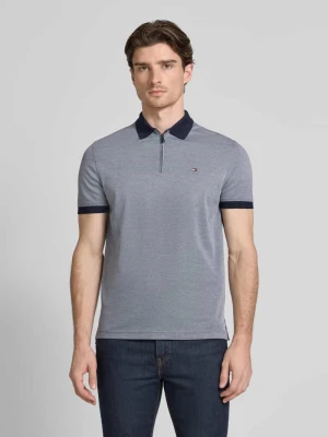 Koszulka polo o kroju regular fit z mieszanki bawełny Tommy Hilfiger