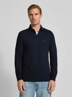Koszulka polo o kroju regular fit z mieszanki bawełny Tommy Hilfiger