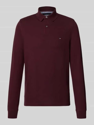 Koszulka polo o kroju regular fit z mieszanki bawełny Tommy Hilfiger