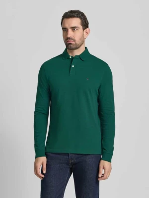 Koszulka polo o kroju regular fit z mieszanki bawełny Tommy Hilfiger