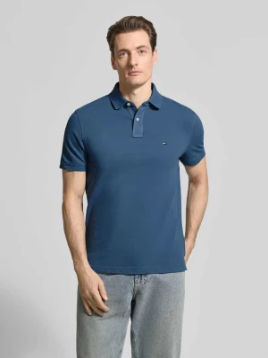 Koszulka polo o kroju regular fit z mieszanki bawełny Tommy Hilfiger