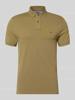 Koszulka polo o kroju regular fit z mieszanki bawełny Tommy Hilfiger