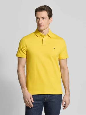 Koszulka polo o kroju regular fit z mieszanki bawełny Tommy Hilfiger