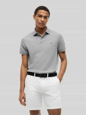 Koszulka polo o kroju regular fit z mieszanki bawełny Tommy Hilfiger