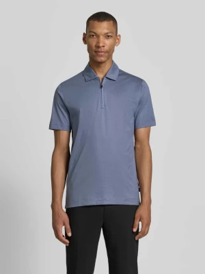 Koszulka polo o kroju regular fit z mieszanki lyocellu i bawełny model 'H-PARAS 50' Boss