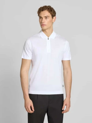 Koszulka polo o kroju regular fit z mieszanki lyocellu i bawełny model 'H-PARAS 50' Boss