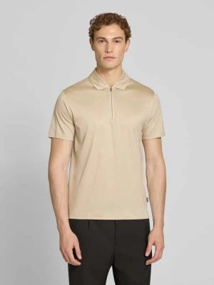 Koszulka polo o kroju regular fit z mieszanki lyocellu i bawełny model 'H-PARAS 50' Boss