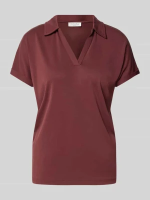 Koszulka polo o kroju regular fit z mieszanki modalu Christian Berg Woman
