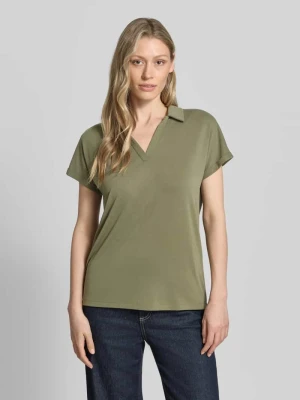 Koszulka polo o kroju regular fit z mieszanki modalu Christian Berg Woman