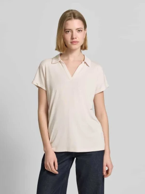 Koszulka polo o kroju regular fit z mieszanki modalu Christian Berg Woman
