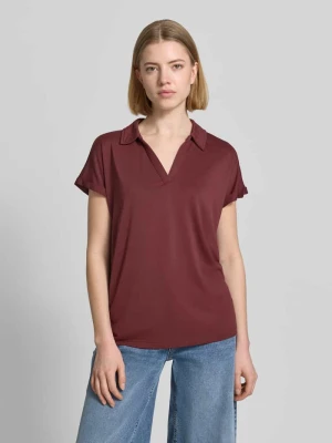 Koszulka polo o kroju regular fit z mieszanki modalu Christian Berg Woman