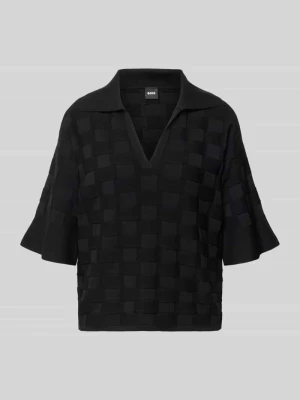 Koszulka polo o kroju regular fit z mieszanki wiskozy model 'Fapavero' Boss