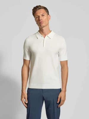 Koszulka polo o kroju regular fit z mieszanki wiskozy model ‘SAN PETER-CV’ HUGO