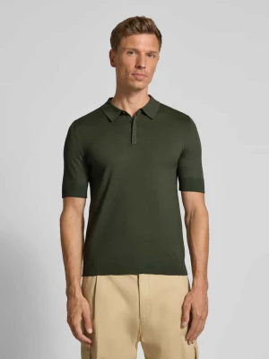 Koszulka polo o kroju regular fit z mieszanki wiskozy model ‘SAN PETER-CV’ HUGO