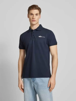 Zdjęcie produktu Koszulka polo o kroju regular fit z nadrukiem z logo alpha industries