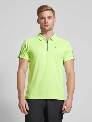 Koszulka polo o kroju regular fit z nadrukiem z logo model ‘IVO’ Joy