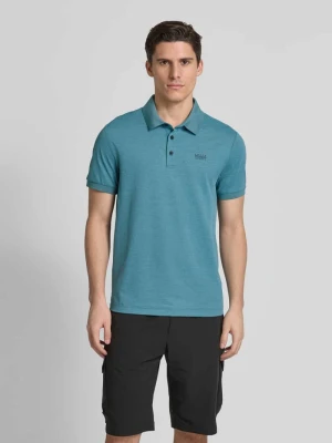 Koszulka polo o kroju regular fit z nadrukiem z logo model ‘KIVILAHTI’ LUHTA