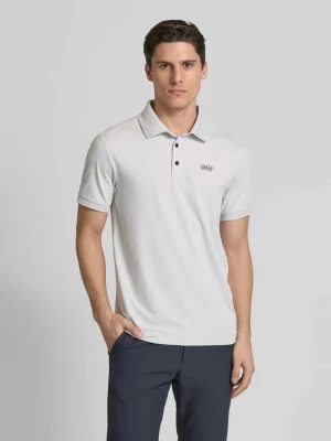 Koszulka polo o kroju regular fit z nadrukiem z logo model ‘KIVILAHTI’ LUHTA