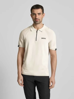 Koszulka polo o kroju regular fit z nadrukiem z logo model ‘Perform-Max’ BOSS Green