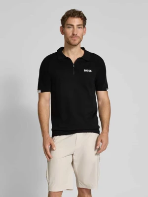 Koszulka polo o kroju regular fit z nadrukiem z logo model ‘Perform-Max’ BOSS Green