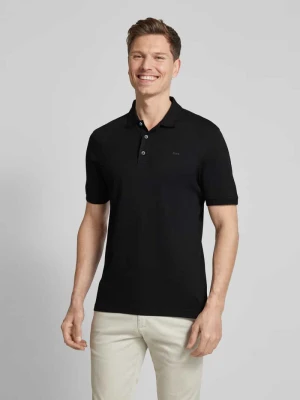 Koszulka polo o kroju regular fit z nadrukiem z logo model ‘Pete’ BRAX