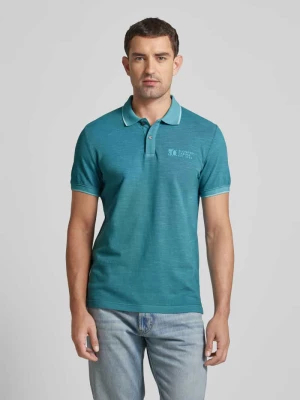 Koszulka polo o kroju regular fit z nadrukiem z logo s.Oliver RED LABEL