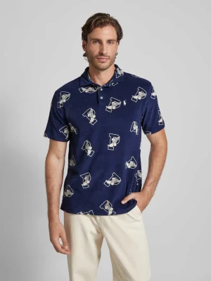 Koszulka polo o kroju regular fit z nadrukiem z motywem model ‘TERRY’ Polo Ralph Lauren