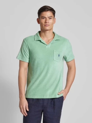 Koszulka polo o kroju regular fit z nakładaną kieszenią na piersi Polo Ralph Lauren