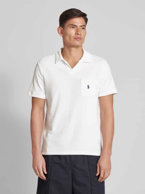 Koszulka polo o kroju regular fit z nakładaną kieszenią na piersi Polo Ralph Lauren