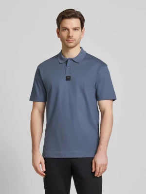 Koszulka polo o kroju regular fit z naszywką logo model ‘Deabono’ HUGO