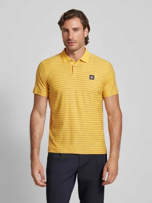 Koszulka polo o kroju regular fit z naszywką z logo Lerros