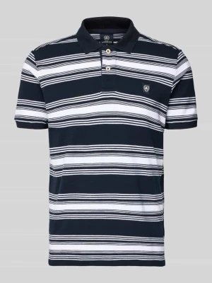 Koszulka polo o kroju regular fit z naszywką z logo Lerros