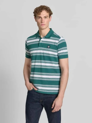 Koszulka polo o kroju regular fit z naszywką z logo Lerros
