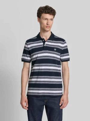 Koszulka polo o kroju regular fit z naszywką z logo Lerros